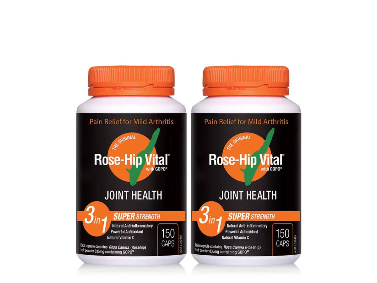 Rose-Hip Vital<sup>®</sup> Joint Health with GOPO<sup>®</sup> 150 Capsules - Twin Pack
