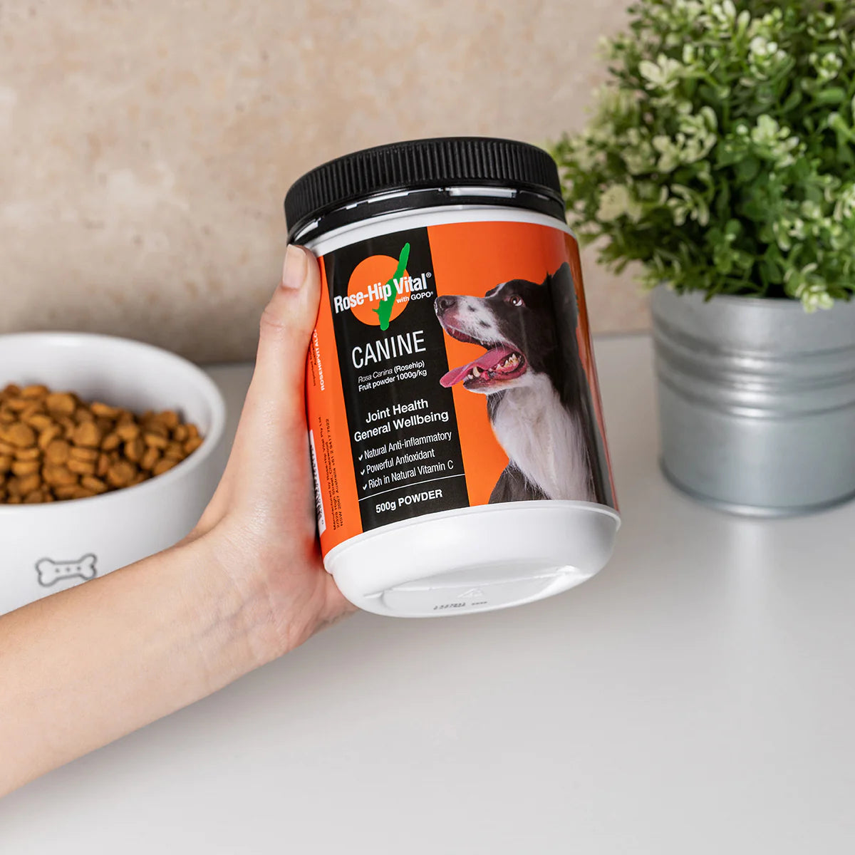 Canine hot sale rosehip powder